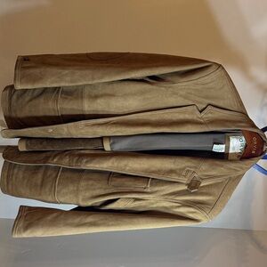 Orvis Men’s Tan Leather Jacket